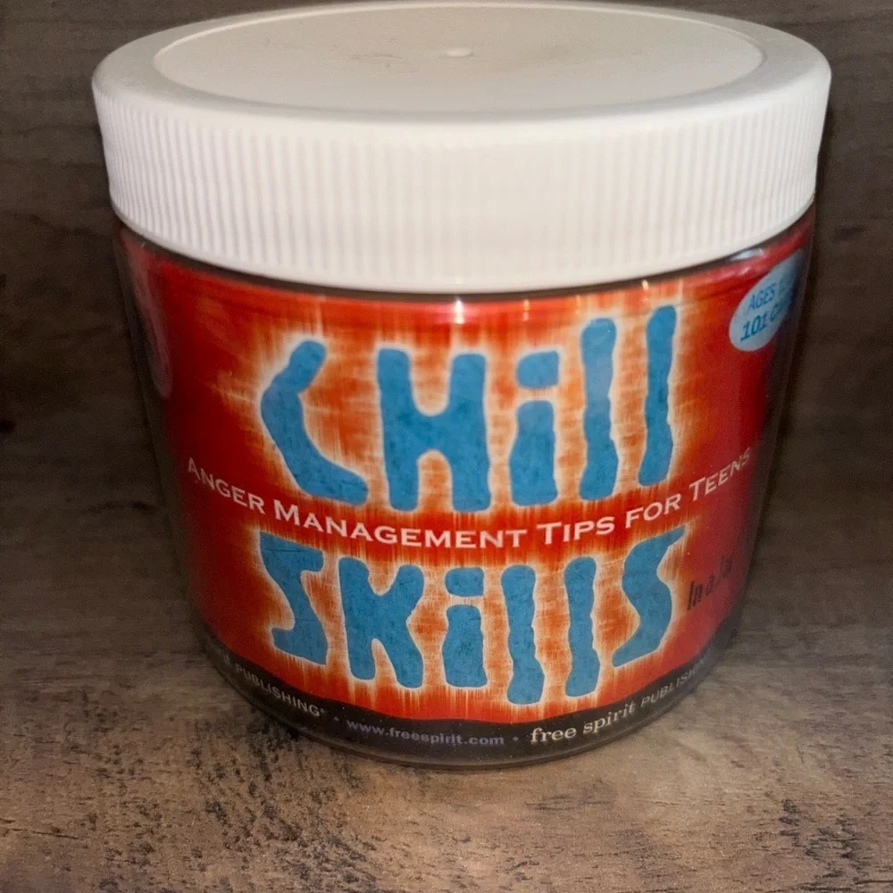 Chill Skills In a Jar: Anger Management Tips for Teens by Free Spirit Publishing